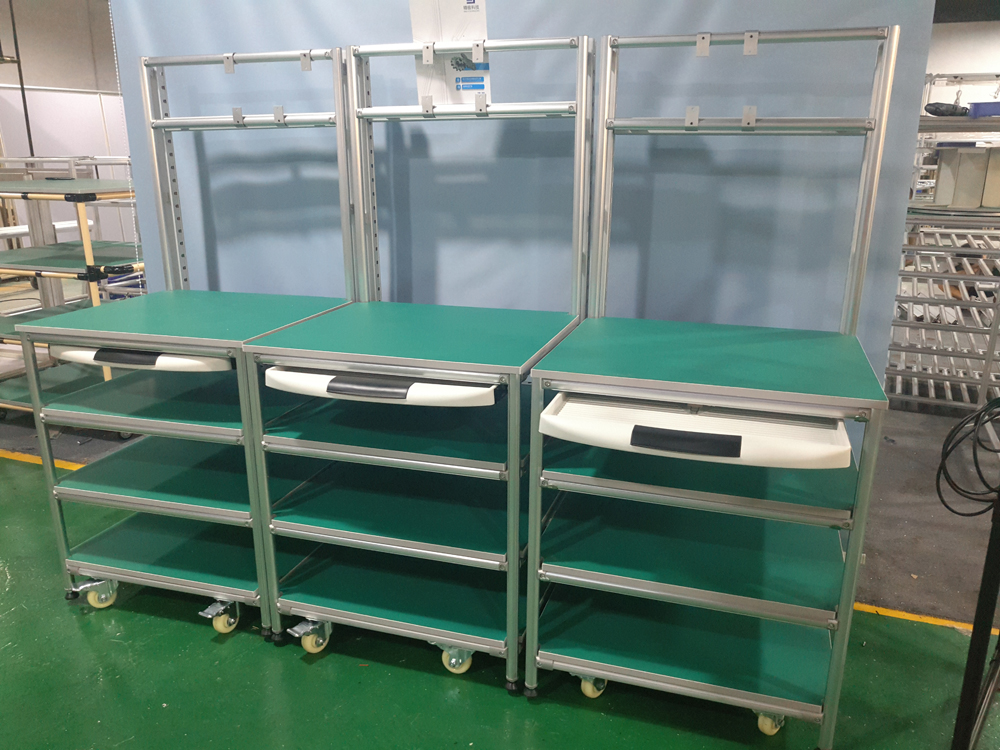 精益管工作台在生产制造中的应用